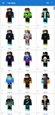 Boys Skins for Minecraft PE android App screenshot 6